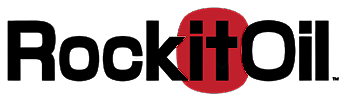 A black and red logo for rock it